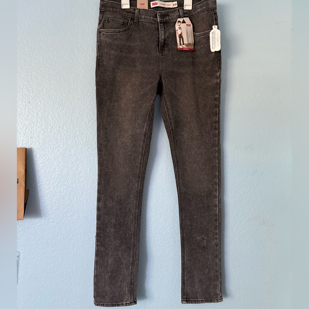 Levi's Gray Skinny Taper Jeans